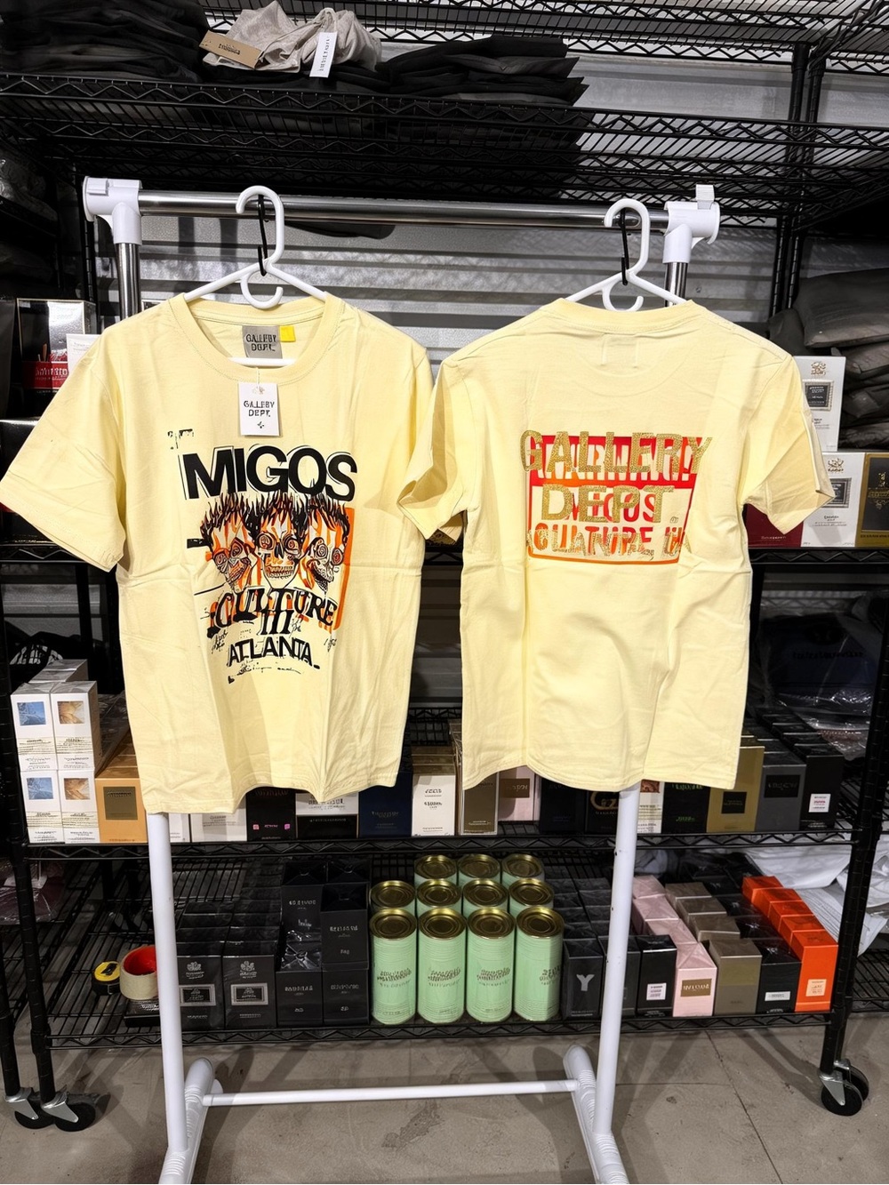 Culture Graphic Tee - Yellow Shirt